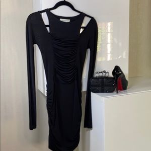 Pierre Balmain Black Dress